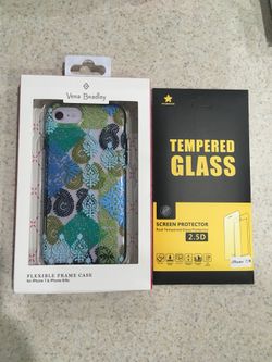 iPhone 7/6/6s Case( free Screen Protector)