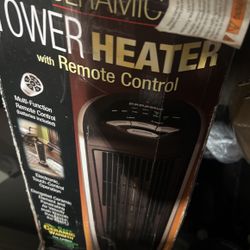Ceramic Heater With Control Remote Used One Season 
