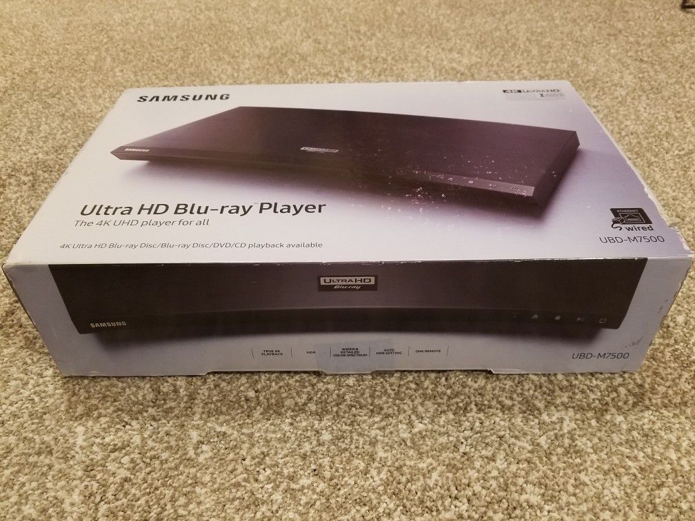 Samsung blue-ray player UMD-M7500