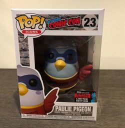 Funko Pop! Icons - PAULIE PIGEON (Maroon) - New York Comic Con - Fall Con 19- 23