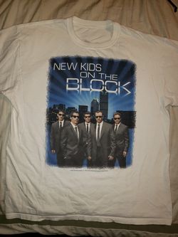 NEW KIDS ON THE BLOCK 2008 VINTAGE TOUR SHIRT