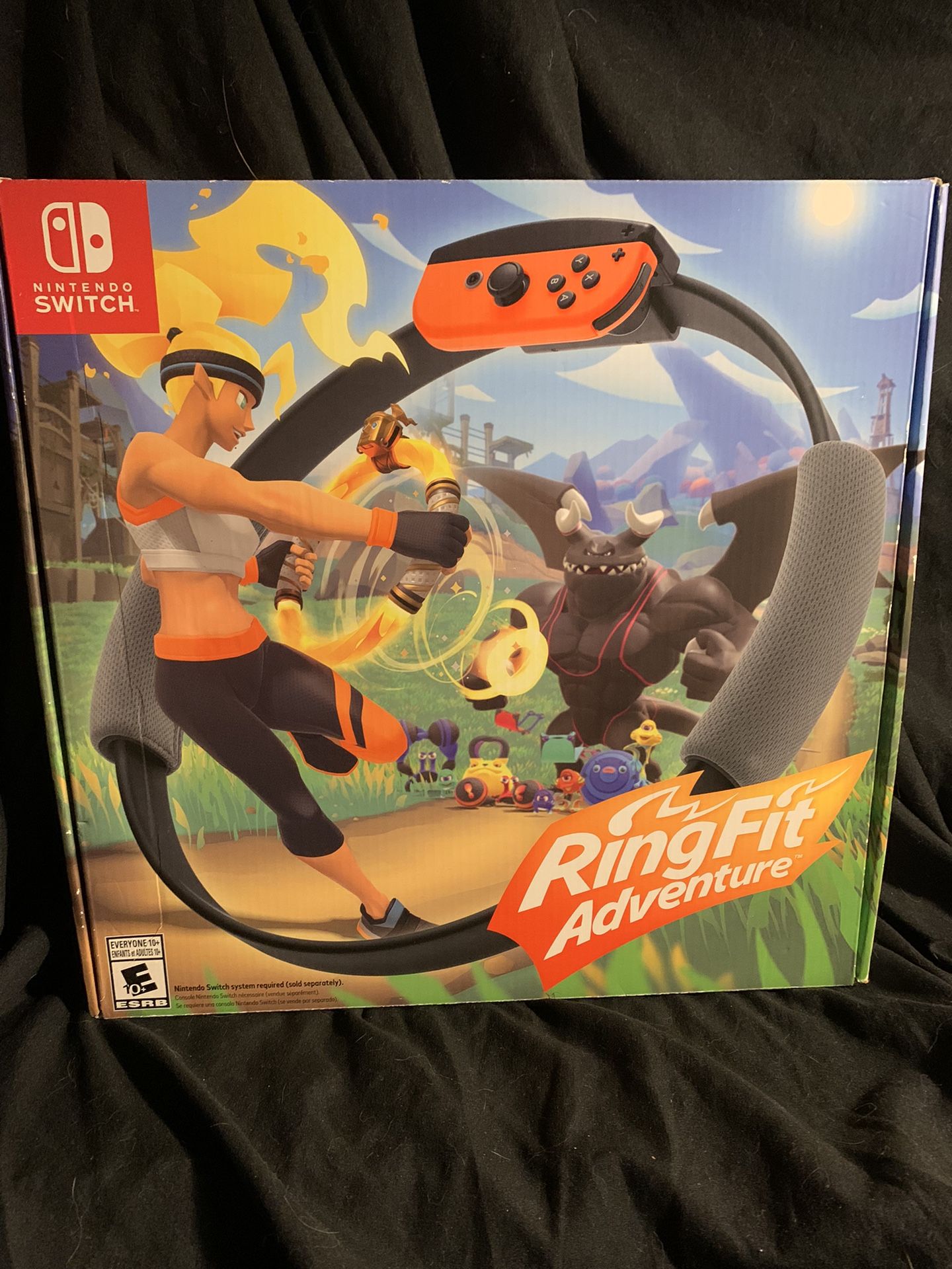 Ring Fit Adventure - Nintendo Switch Bundle Complete w/ Ring Brand New Sealed