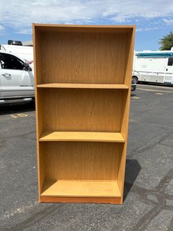6ft Tall Book/ Storage Shelf-$25