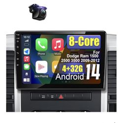 4+32G 8 Core Car Stereo for Dodge Ram