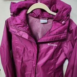 WOMENS COLUMBIA RAIN WIND BREAKER