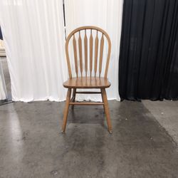 A-America Natural Wood Spindle Back Windsor Chair