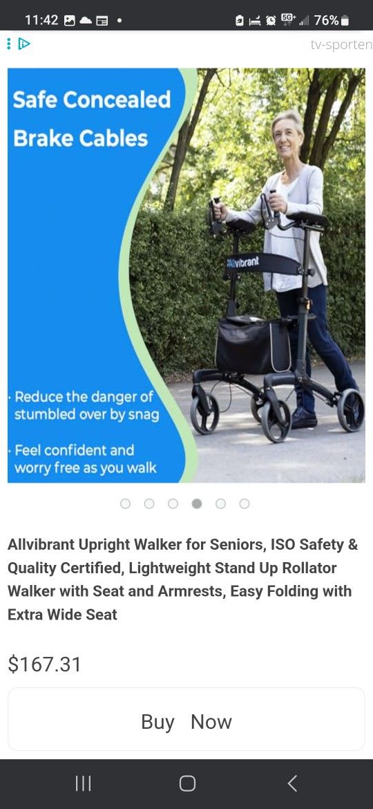 Alvibrant Upright Walker