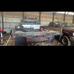 Steel Truck Flatbed Dually Flatbed! 