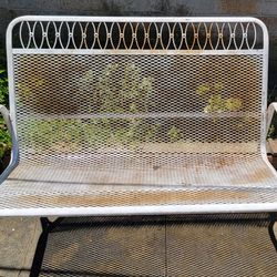 Garden Metal Bench