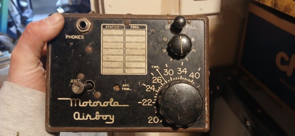 Vintage Motorola Airboy & Airboy Sr.