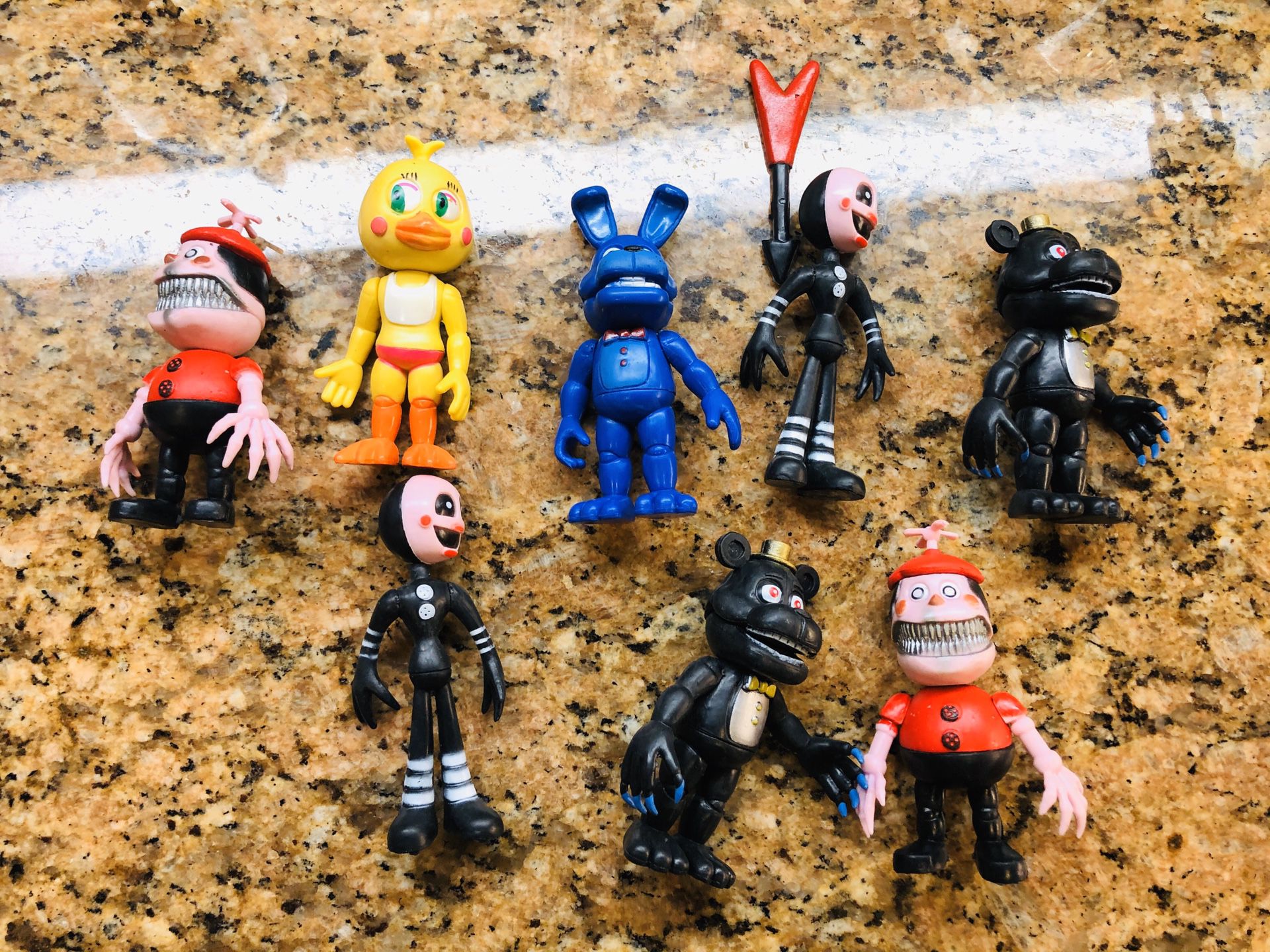 FNAF Five Nights style Action Figures Freddy Toys