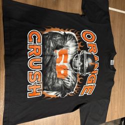 Pro 5 broncos orange crush t shirt 