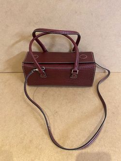 Red Leather Handbag