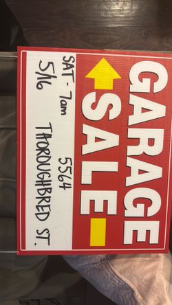Garage Sale