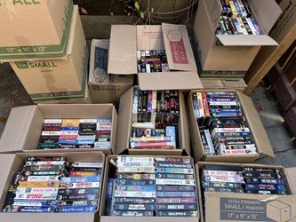 400+ VHS Tapes For Sale - $300