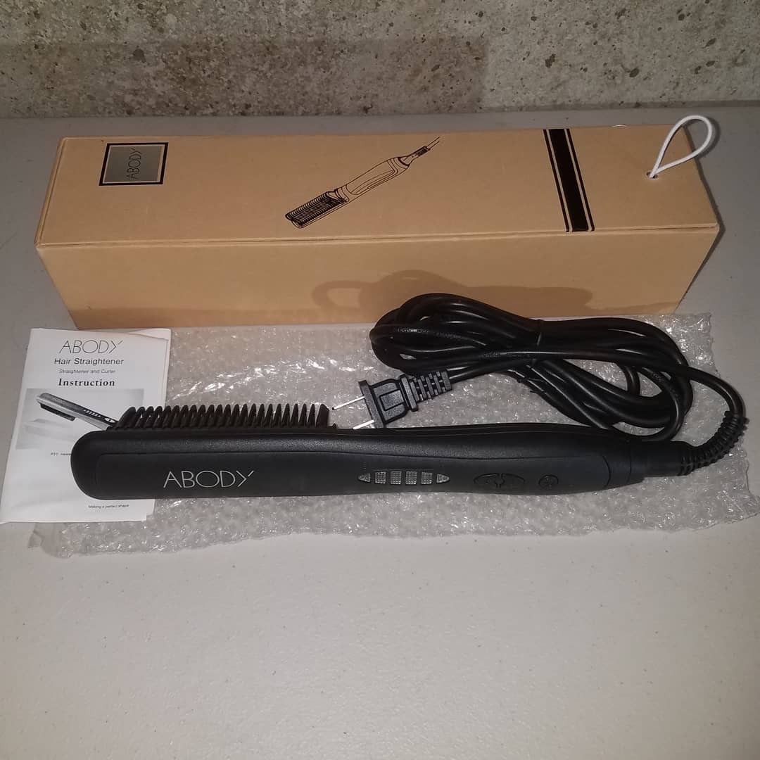 Hair straightener straightening brush NEW