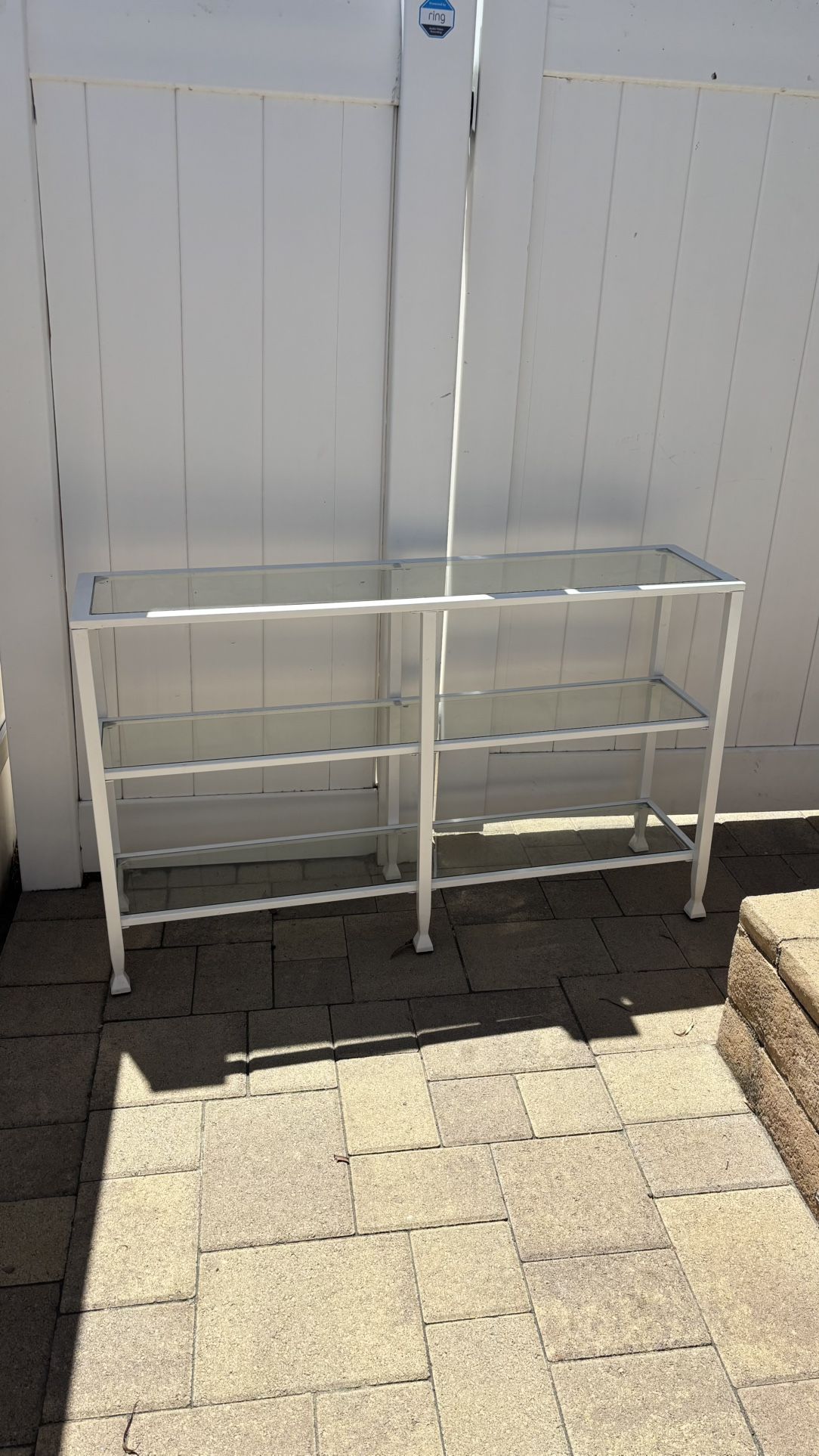 Glass Table/Shelves