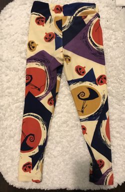LulaRoe children’s Nightmare before Christmas S/M pants