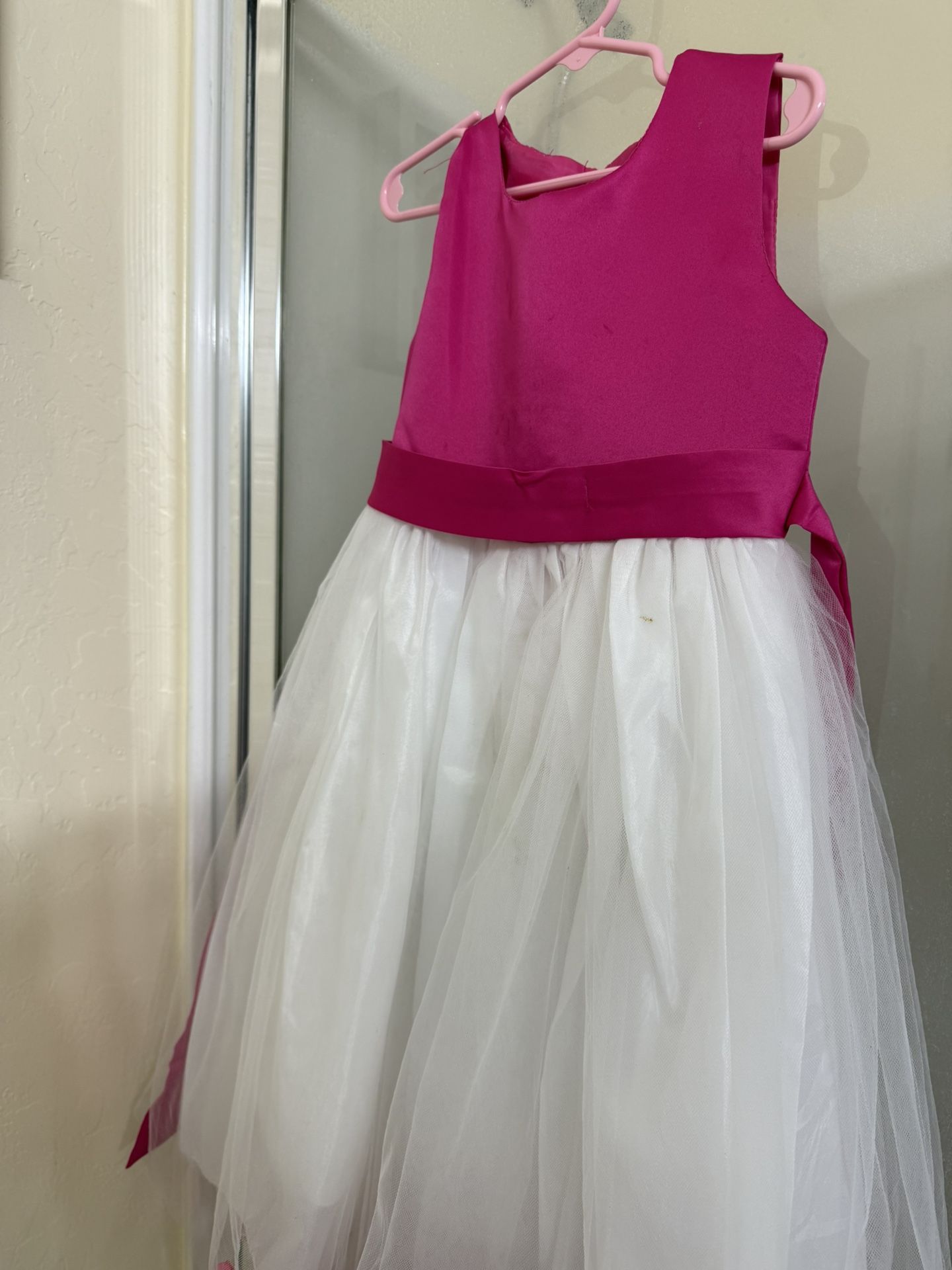 Party Dress For Little Girl Size 6&7 