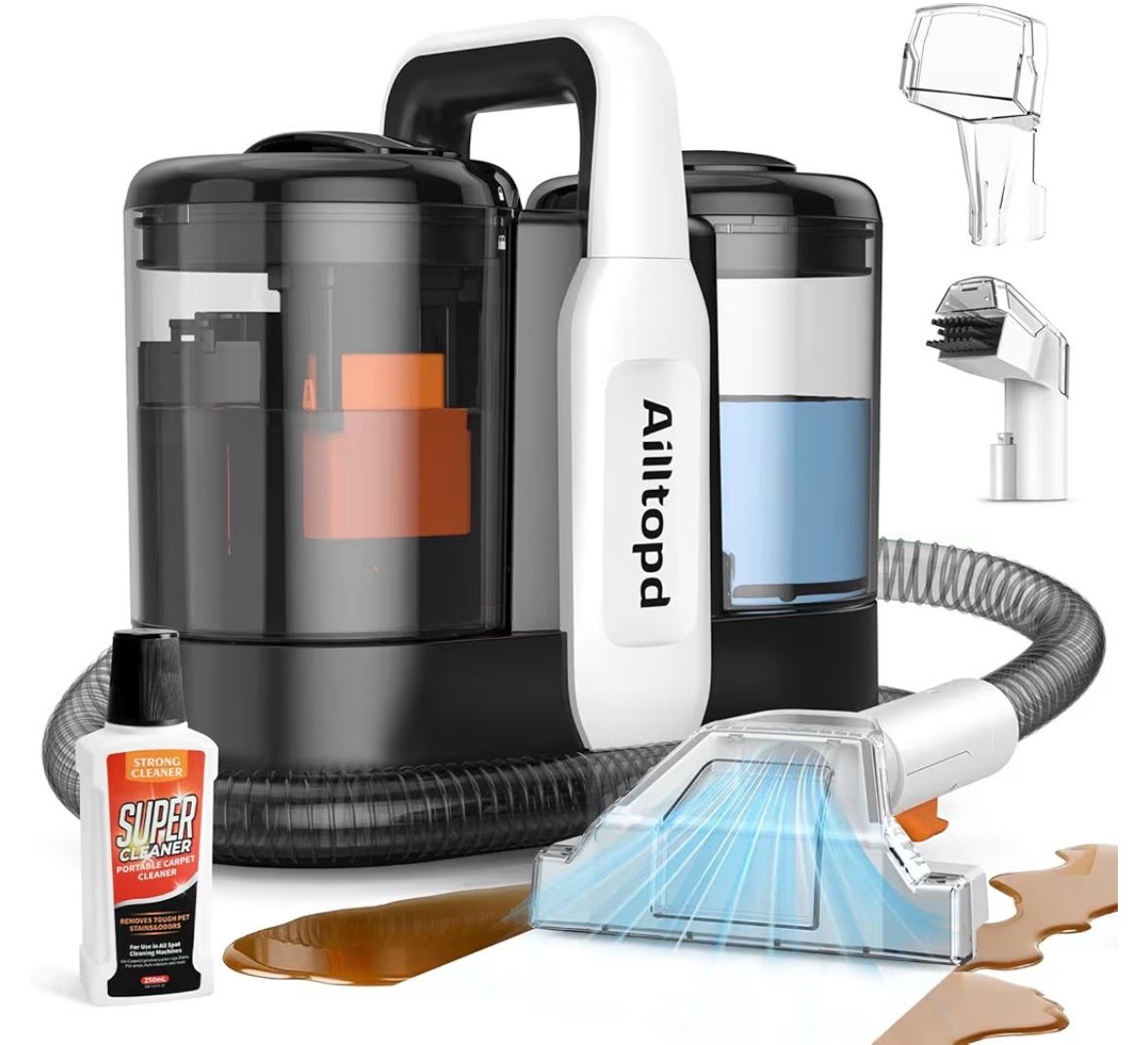 Brand New 15Kpa Portable Spot and Stain Cleaner Upholstery Carpet Cleaner