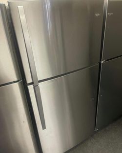 Whirlpool Top Mount Refrigerator Stainless Steel