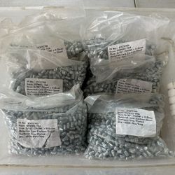 LOT OF 1000* Steel Zinc Plated Slotted Head Round Point Headless Grub Bolt Screw