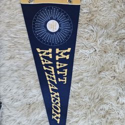 Free Matt Nathanson Tour Pennant