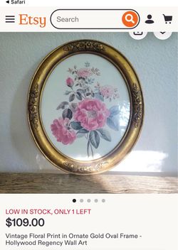Windsor Art Vintage Floral Prints