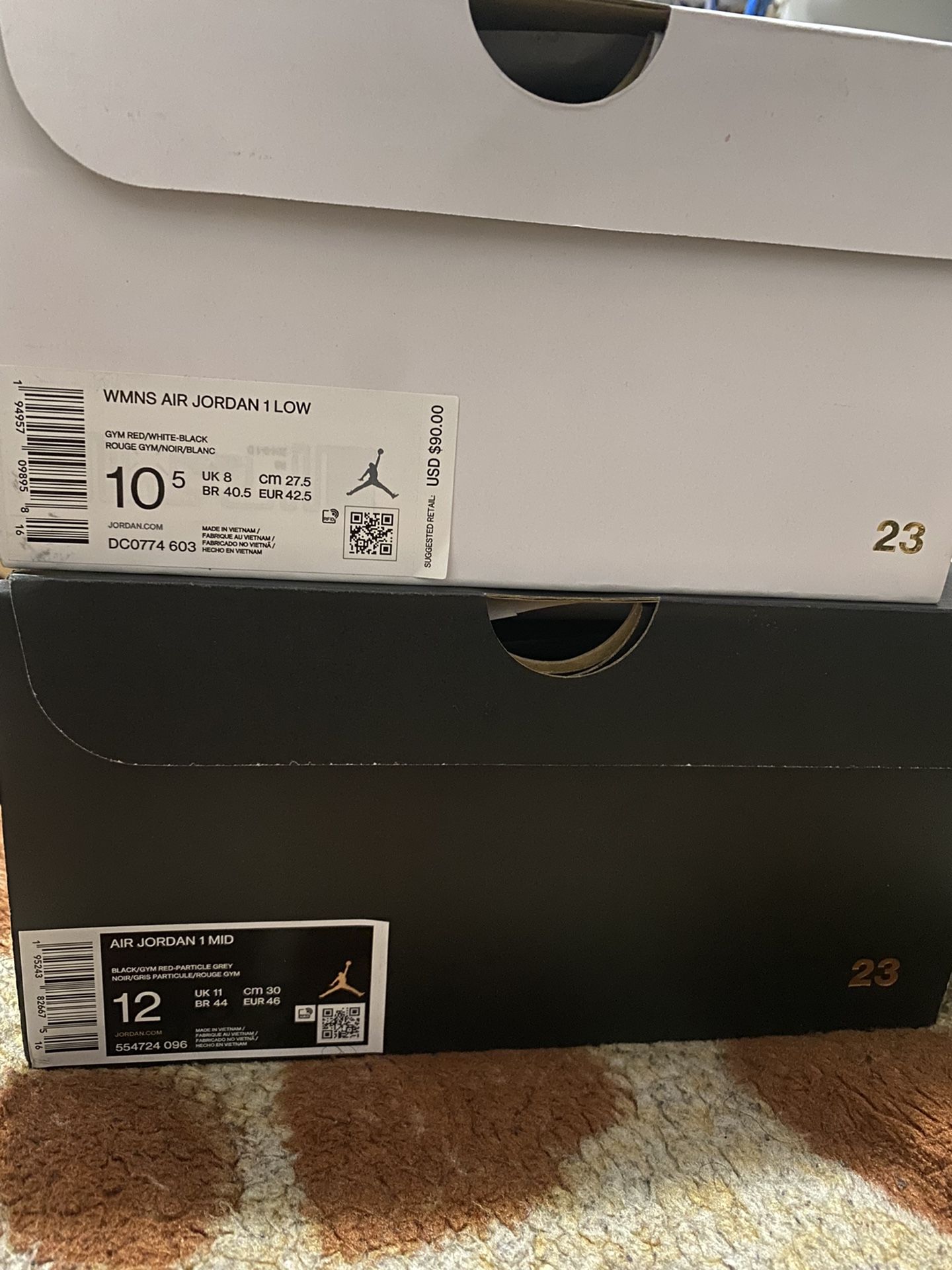 Jordan 1 Mid And Lows