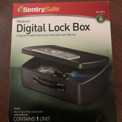 New Sentry Safe Digital Lock Box