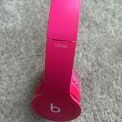 Pink Beats Headphones