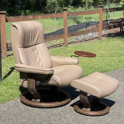 Ekornes Stressless  Chair And Ottoman 