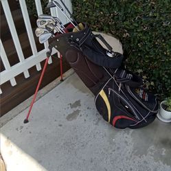 Set Of Mens Warrior R/H Golf Clubs