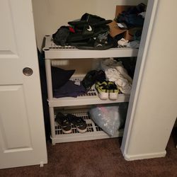 Closet Rack Storage Shelf