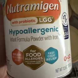 Nutramigen Hypoallergenic Formula 12. Oz Cans 