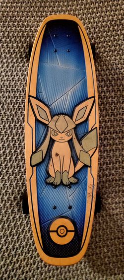 Pokémon Center × Bear Walker Glaceon Skateboard