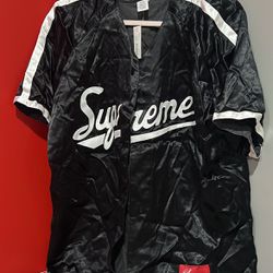 Rare Supreme Satin Baseball Jersey for Sale in Staten Island, NY - OfferUp