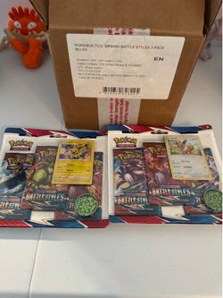 Pokémon Battle Styles 3 Pack Blisters