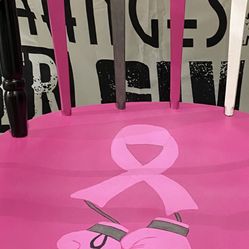 Breast Cancer Rocking Chair