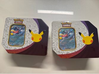 Pokemon 30th Celebration Greninja Tins