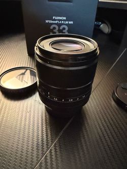 Fuji XF 33mm f1.4 R LM WR Lens