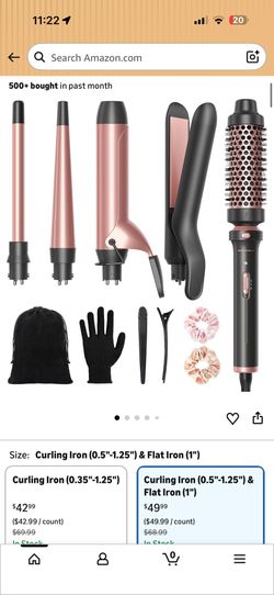Curling Wand Set 5 In 1