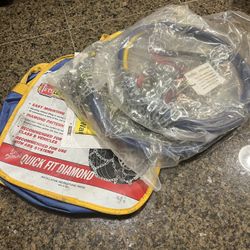 Great Deal New LS 1550 Quick Fit Diamond Car Chains Tire 🛞 Size In Pics 