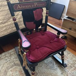 Prince Boy Rocking Kids Chair 