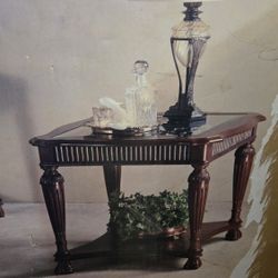 Wooden End Table  Brand New In Box!