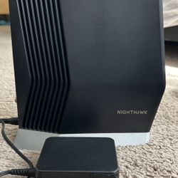 NETGEAR Nighthawk Cable Modem with Built-in WiFi 6 Router (CAX80)