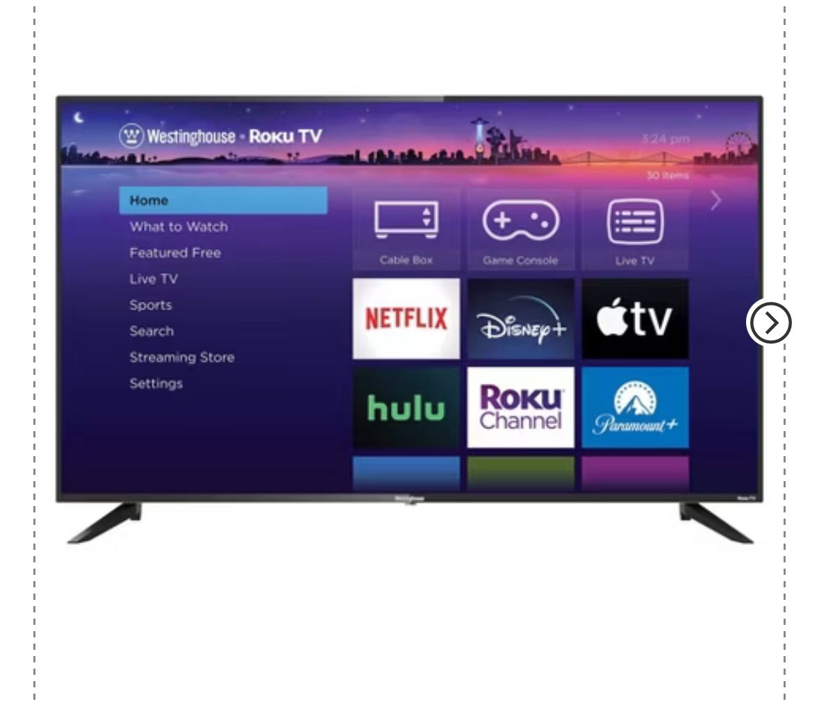 Westinghouse 50" 4K Ultra HD Smart Roku TV with HDR
