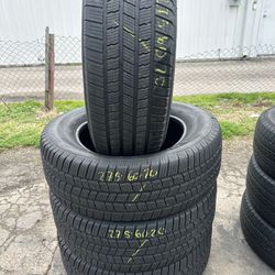 275-60-20 Set Of 4 Michelin