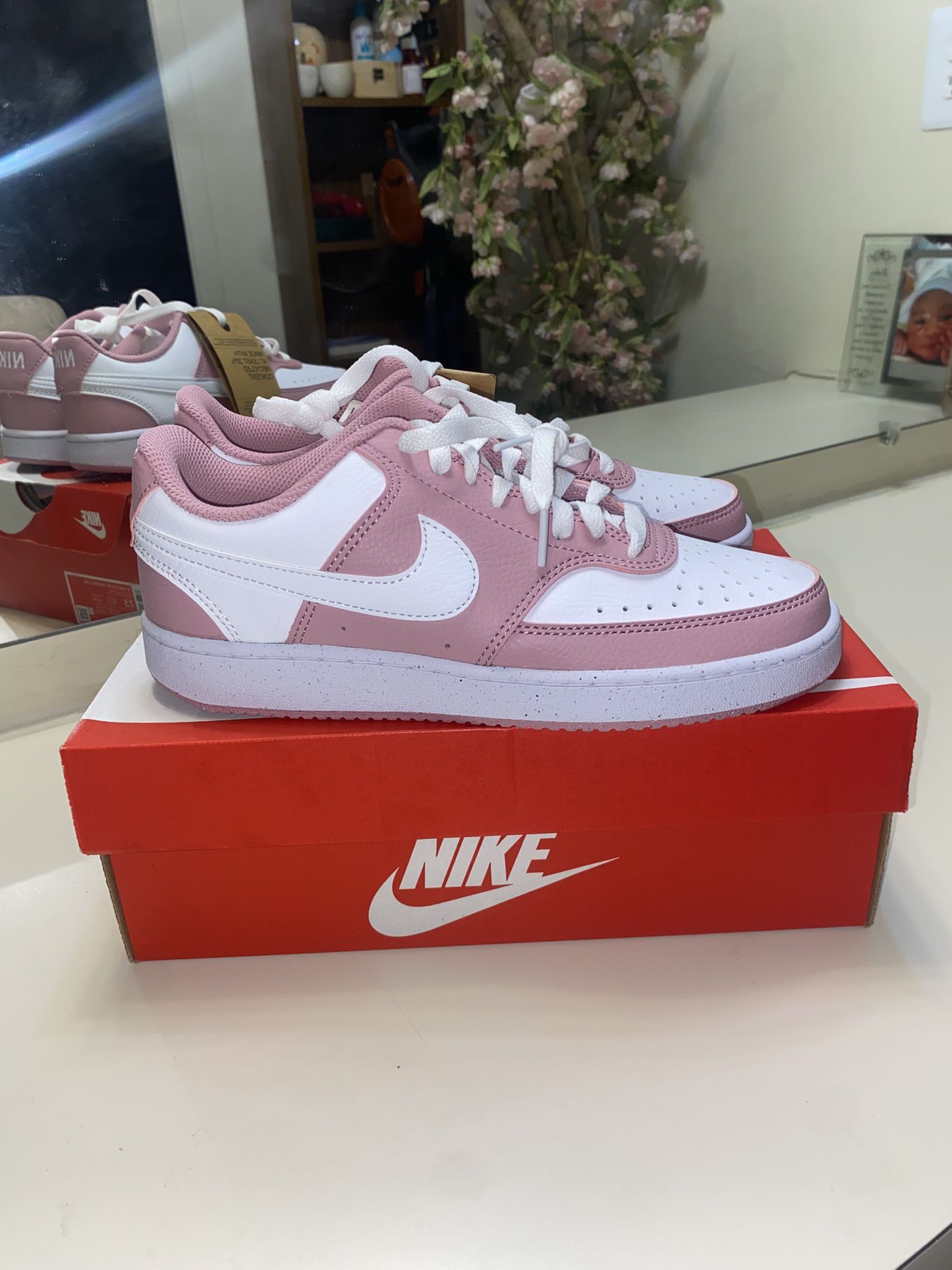Women’s NIKE  rcourt vision low next nature sustainable Sneakers