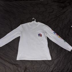 White Chrome Hearts Longsleeve Size Large Me s